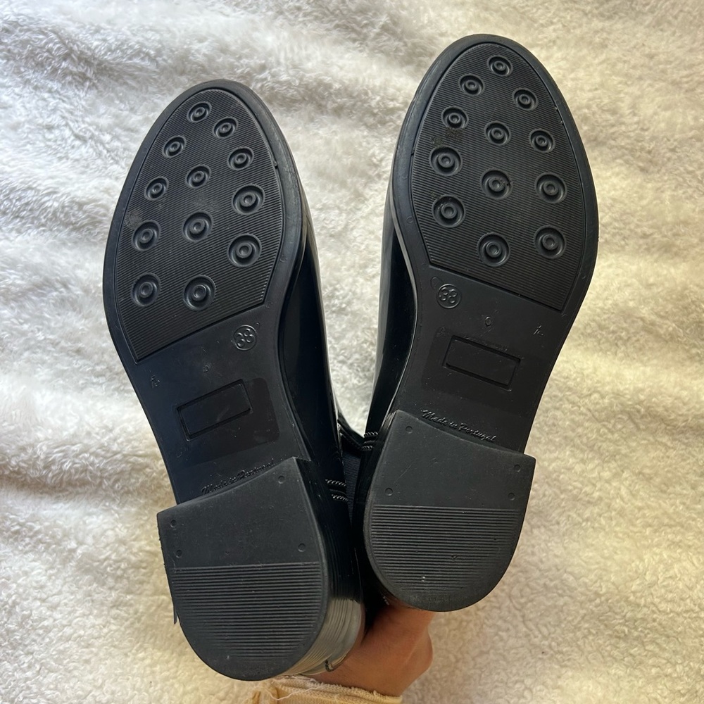 NWOT Jeffrey Campbell Black Chelsea Rubber Boots Size 38/7.5 - Picture 5 of 6